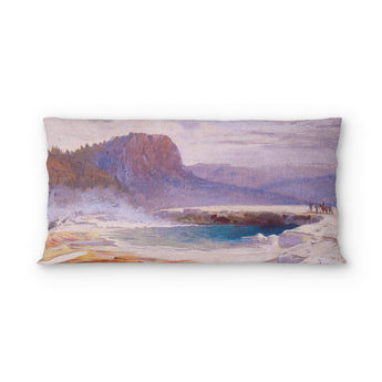Yellowstone Great Blue Springs psking - cotton - White Backing