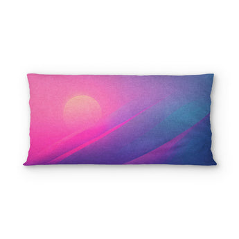 Siderays Blue & Pink psking - cotton - White Backing
