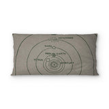 Solar System Taupe & Forest psking - cotton - White Backing