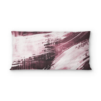 Emil Burgandy psking - cotton - White Backing