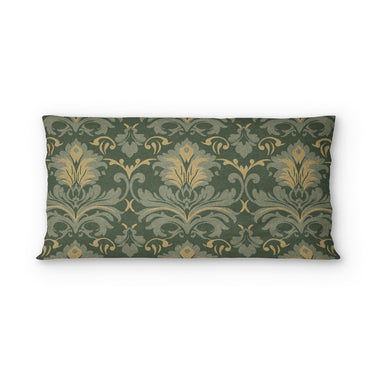Agnes Deep Olive psking - cotton - White Backing