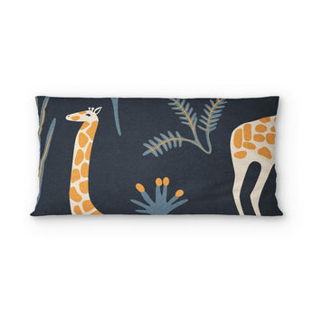 Safari Giraffes psking - cotton - White Backing