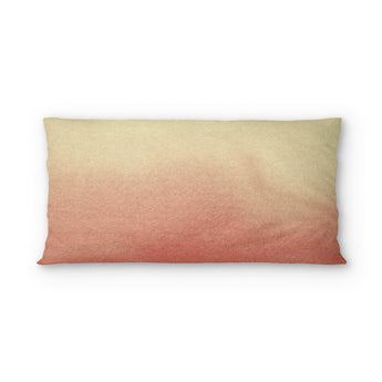 Kieran Watercolor Peach Ombre psking - cotton - White Backing