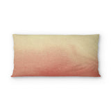 Kieran Watercolor Peach Ombre psking - cotton - White Backing