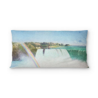 Niagara Falls Afternoon psking - cotton - White Backing