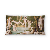 Female Bathers psking - cotton - White Backing