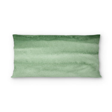 Jacinda Watercolor Green Ombre psking - cotton - White Backing