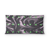 Acid Burn Purple & Green psking - cotton - White Backing