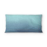 Kieran Watercolor Teal Ombre psking - cotton - White Backing
