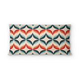 Jasper Blue & Red psking - cotton - White Backing
