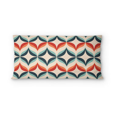 Jasper Blue & Red psking - cotton - White Backing