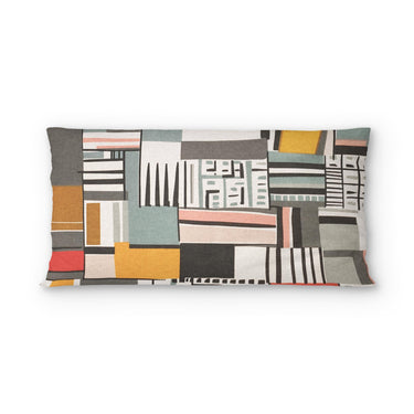Ashton Multicolor psking - cotton - White Backing
