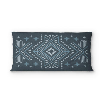 Durand Navy Blue psking - cotton - White Backing