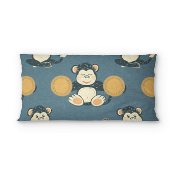 Musical Chimps psking - cotton - White Backing