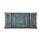 Diego Black & Blue psking - cotton - White Backing