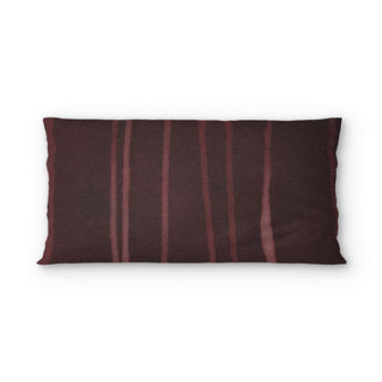 Felix Bleach Dye Burgandy psking - cotton - White Backing