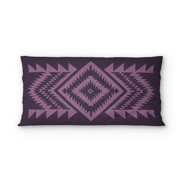 Reyno Lilac & Eggplant psking - cotton - White Backing