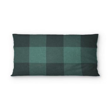 Buffalo Plaid Deep Teal psking - cotton - White Backing