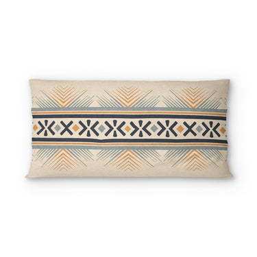 Loxcie Ivory & Blue psking - cotton - White Backing