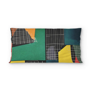 Djuna Black Multicolor psking - cotton - White Backing