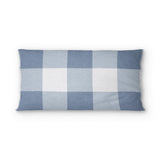 Buffalo Plaid Steel Blue psking - cotton - White Backing