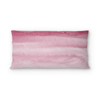 Jacinda Watercolor Pink Ombre psking - cotton - White Backing