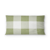 Buffalo Plaid Light Sage psking - cotton - White Backing
