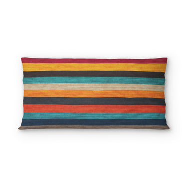 Brush Stripes Multicolor psking - microfiber - Double Sided Print