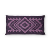 Reyno Lilac & Eggplant psking - microfiber - Double Sided Print