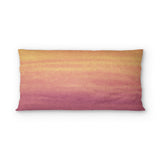 Imogen Watercolor Orange & Purple Ombre psking - microfiber - Double Sided Print