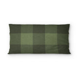 Buffalo Plaid Dark Olive psking - microfiber - Double Sided Print