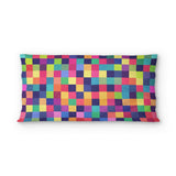 Pixel Mosaic Multicolor Vibrant psking - microfiber - Double Sided Print