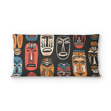 Tribal Masks psking - microfiber - Double Sided Print