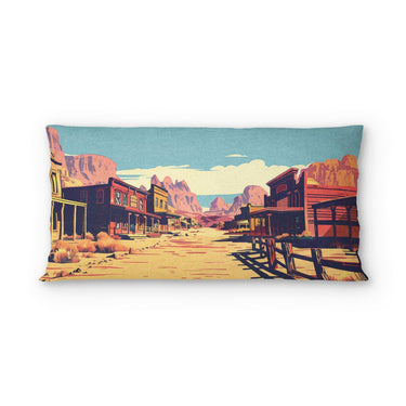 Southwestern Ghost Town psking - microfiber - Double Sided Print