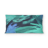 Tethys Navy & Seafoam psking - microfiber - Double Sided Print