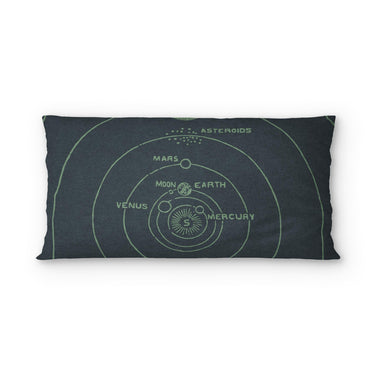 Solar System Navy & Mint psking - microfiber - Double Sided Print