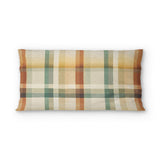 Madras Plaid Taupe Green psking - microfiber - Double Sided Print