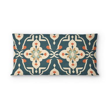 Merrin Blue & Ivory psking - microfiber - Double Sided Print