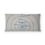 Solar System Blue & Ivory psking - microfiber - Double Sided Print