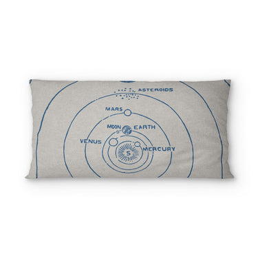 Solar System Blue & Ivory psking - microfiber - Double Sided Print