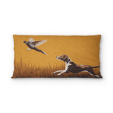 That Dog'll Hunt Orange psking - microfiber - Double Sided Print