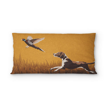 That Dog'll Hunt Orange psking - microfiber - Double Sided Print