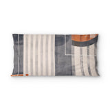 Gordian Navy & Orange psking - microfiber - Double Sided Print