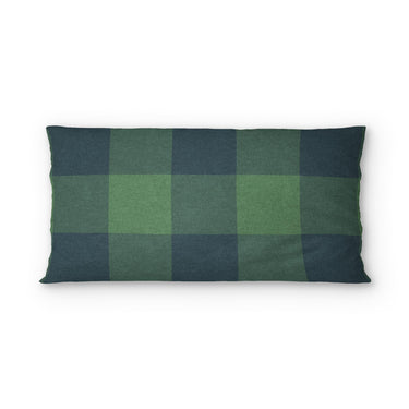 Buffalo Plaid Green Navy psking - microfiber - Double Sided Print