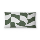Twyla Checkered Army Green psking - microfiber - Double Sided Print