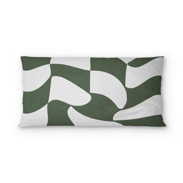 Twyla Checkered Army Green psking - microfiber - Double Sided Print