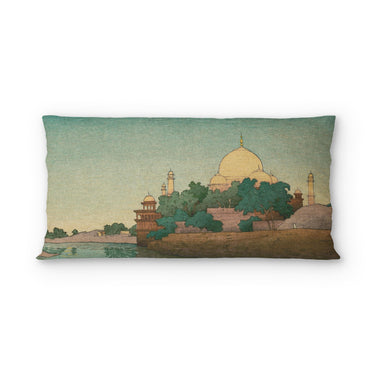 Taj Mahal Twilight by Charles Bartlett psking - microfiber - Double Sided Print