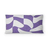 Twyla Checkered Periwinkle psking - microfiber - Double Sided Print