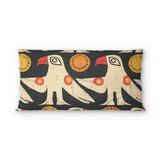 Tribal Birds Black psking - microfiber - Double Sided Print