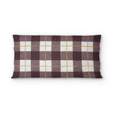 Wallace Plaid Maroon & Gold psking - microfiber - Double Sided Print